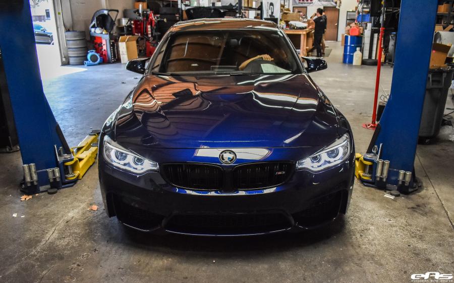 BMW M3 Sedan Tanzanite Blue Metallic by EAS 2017 года  (фото 3 из 14)